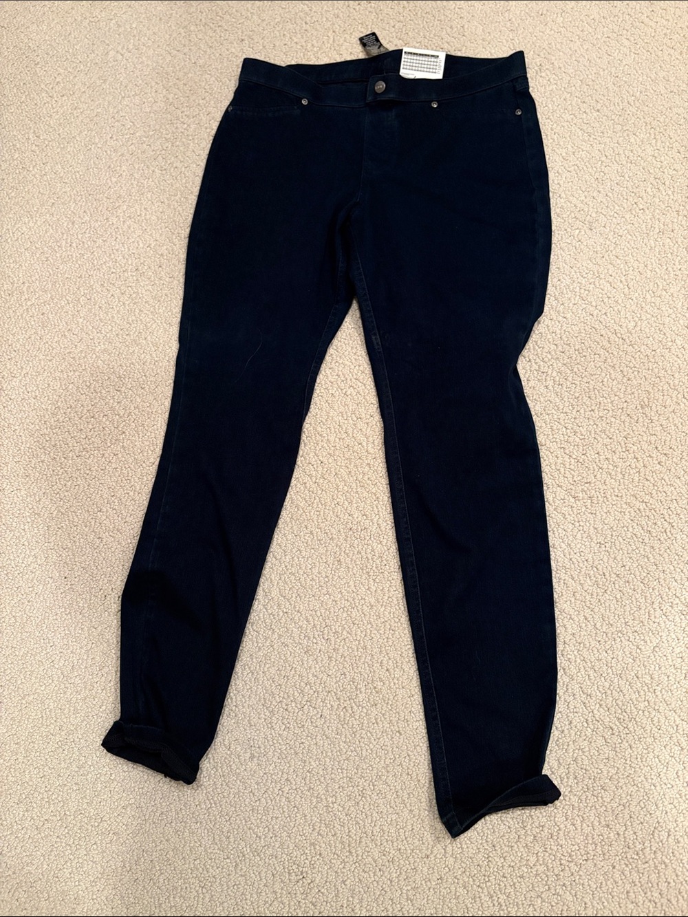 HUE Dark Blue Legging Jeans